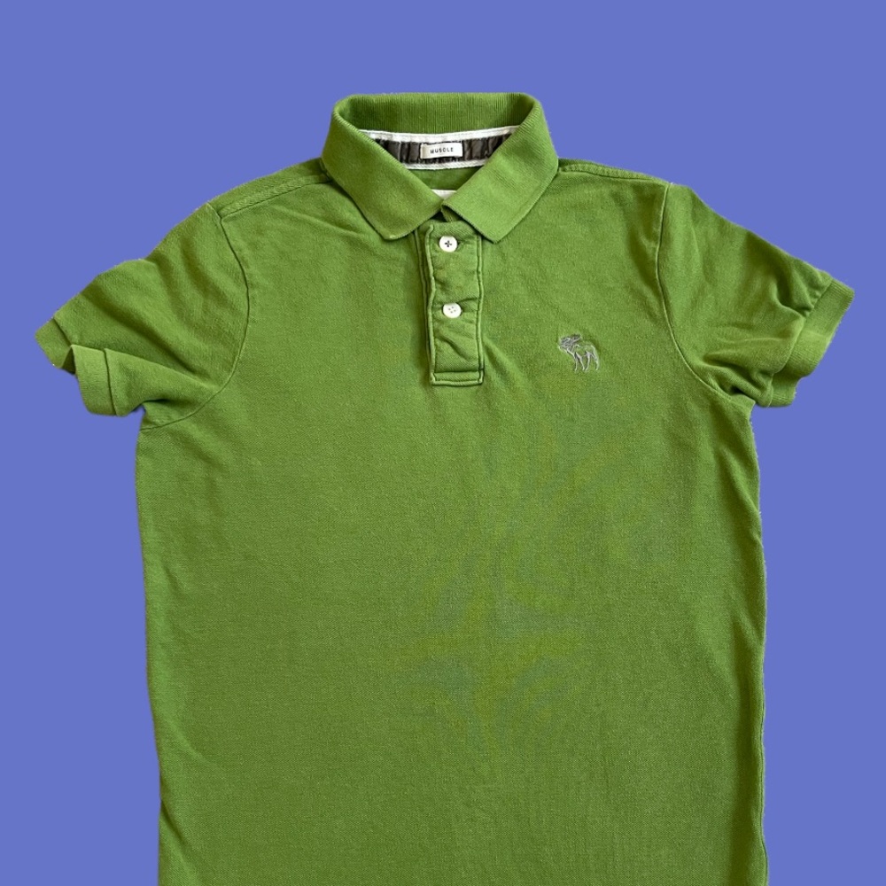 A&F MUSCLE POLO SHIRT LARGE